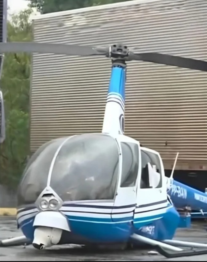 Helicóptero da Band sofre pane e faz pouso de emergência em rodovia