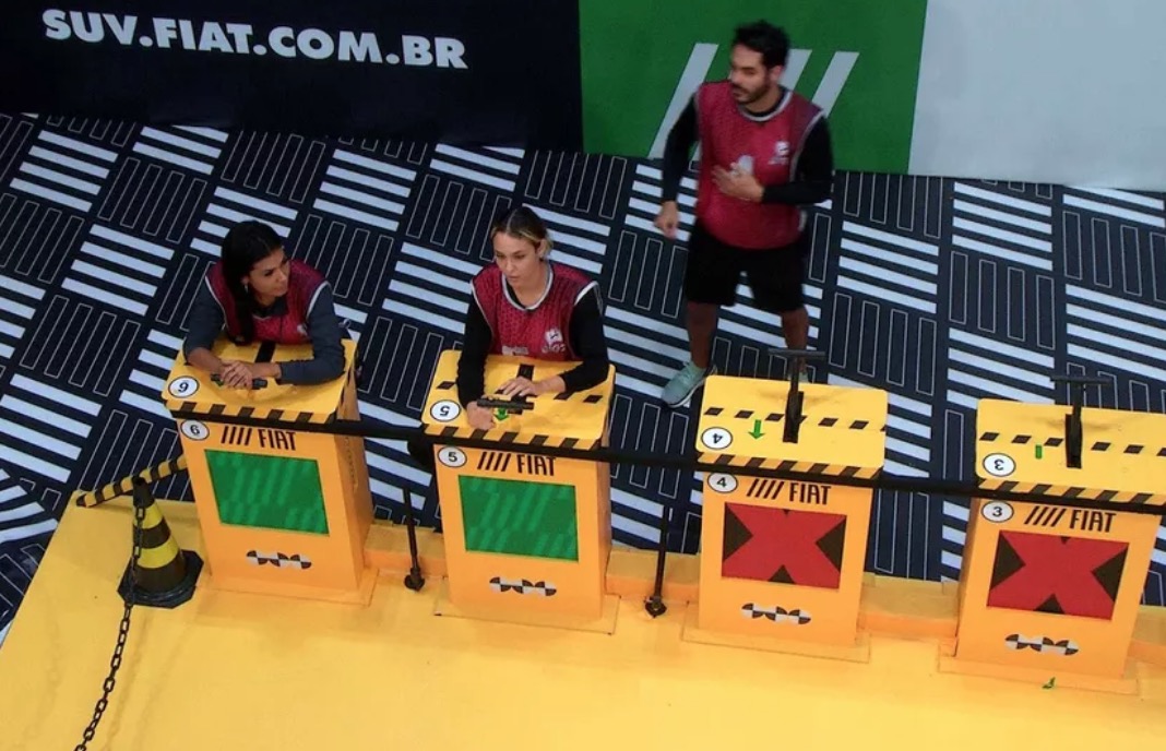 Rodolffo faz xixi nas calças e é eliminado com Caio da Prova do Líder