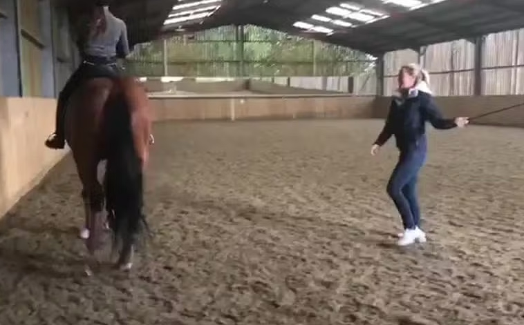 Denunciante comemora punição de campeã olímpica por vídeo agredindo cavalo