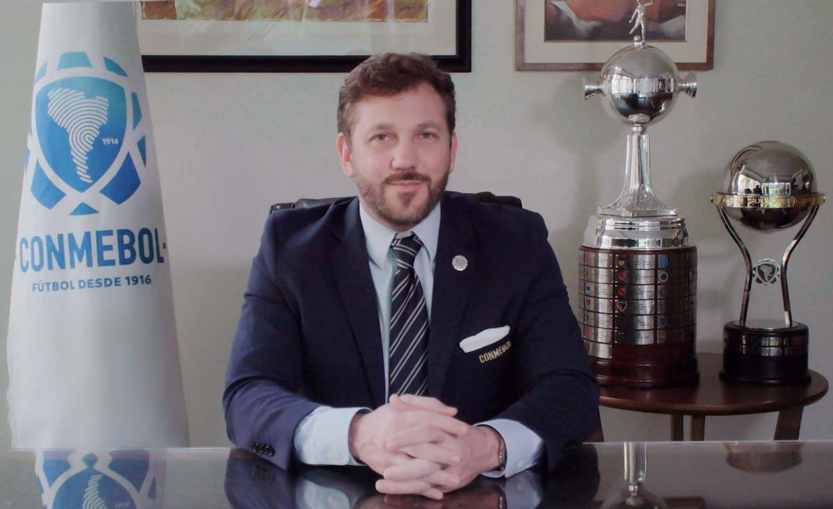 Presidente da Conmebol fala sobre racismo e pede ação de combate