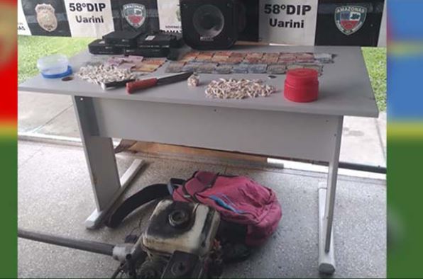 Polícia tira de circulação dupla suspeita de tráfico no Amazonas