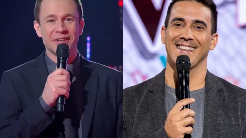 Tiago Leifert é substituído por André Marques durante a gravação do ‘The Voice Brasil’
