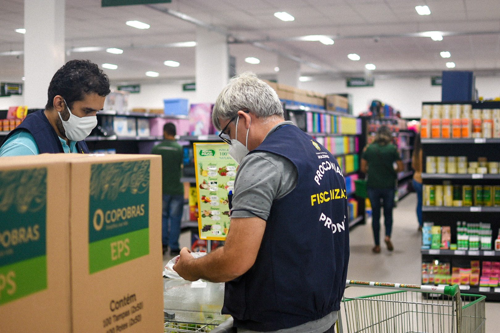 600kg de produtos estragados foram apreendidos durante a semana em Manaus