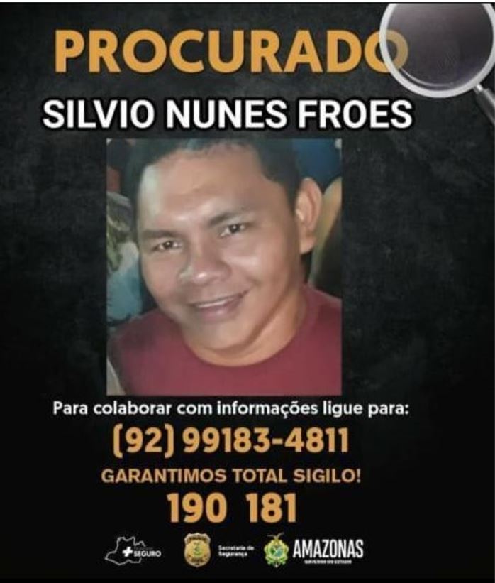 Polícia pede ajuda para encontrar suspeito de estuprar grávida em hospital no Amazonas