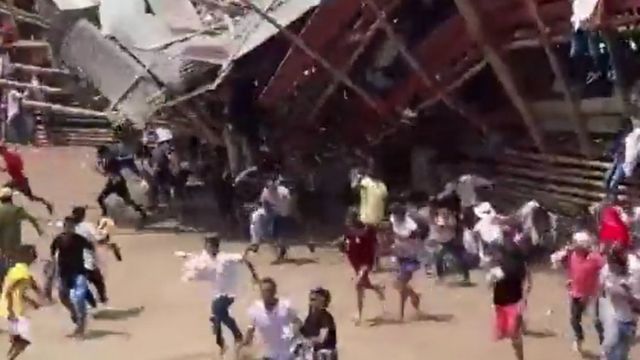 Queda de arquibancada em tourada na Colômbia deixa 4 mortos