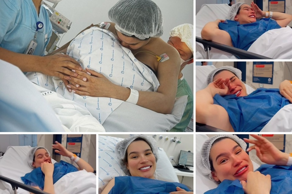 Raissa Barbosa dá à luz após ir à maternidade às pressas e sozinha