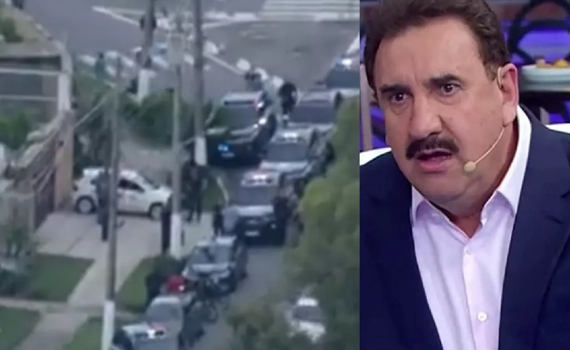 Assaltantes armados invadem casa de Ratinho e fazem reféns