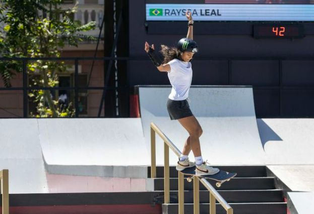 Skate street: Rayssa, Pâmela e Gabi avançam à semi do Pro Tour de Roma