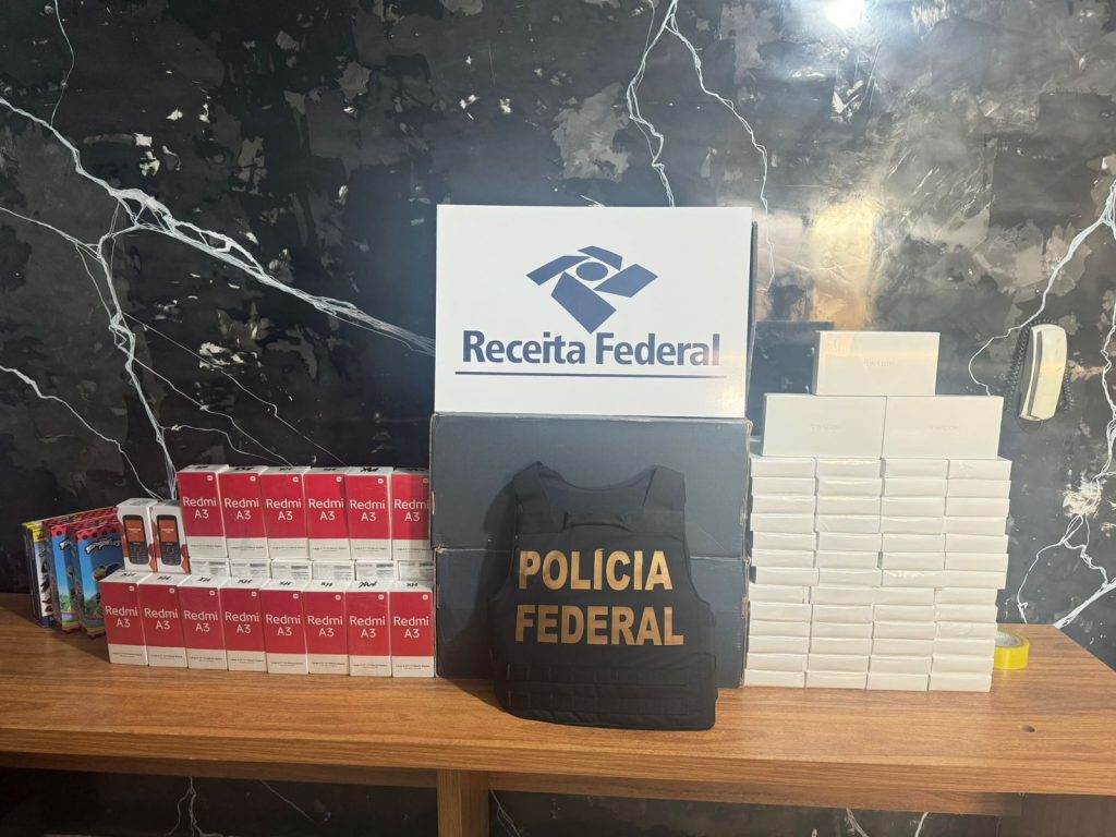 Operação da PF desmantela esquema de compra ilegal de celulares em Manaus 