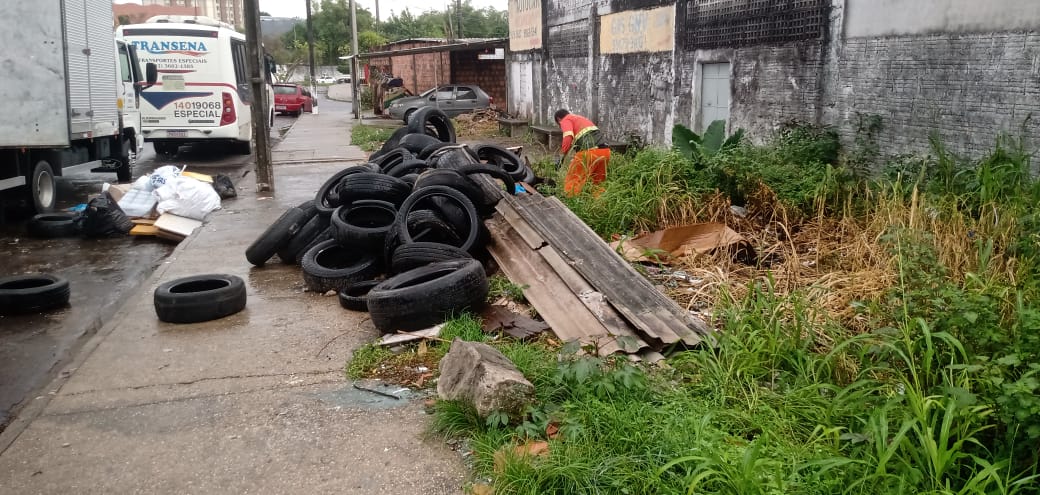 Prefeitura intensifica combate ao descarte irregular de pneus em Manaus 