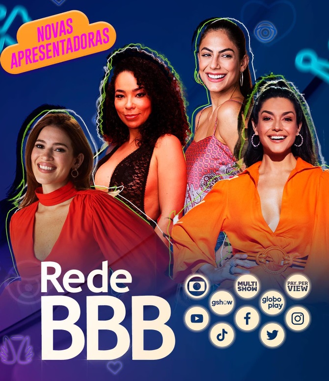 Sem Vivian! Globo revela novas apresentadoras do BBB24 