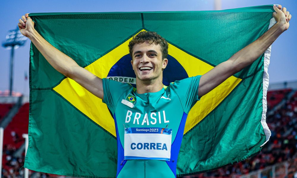 Renan Gallina sobra nos 200m e fatura o ouro no Pan 2023