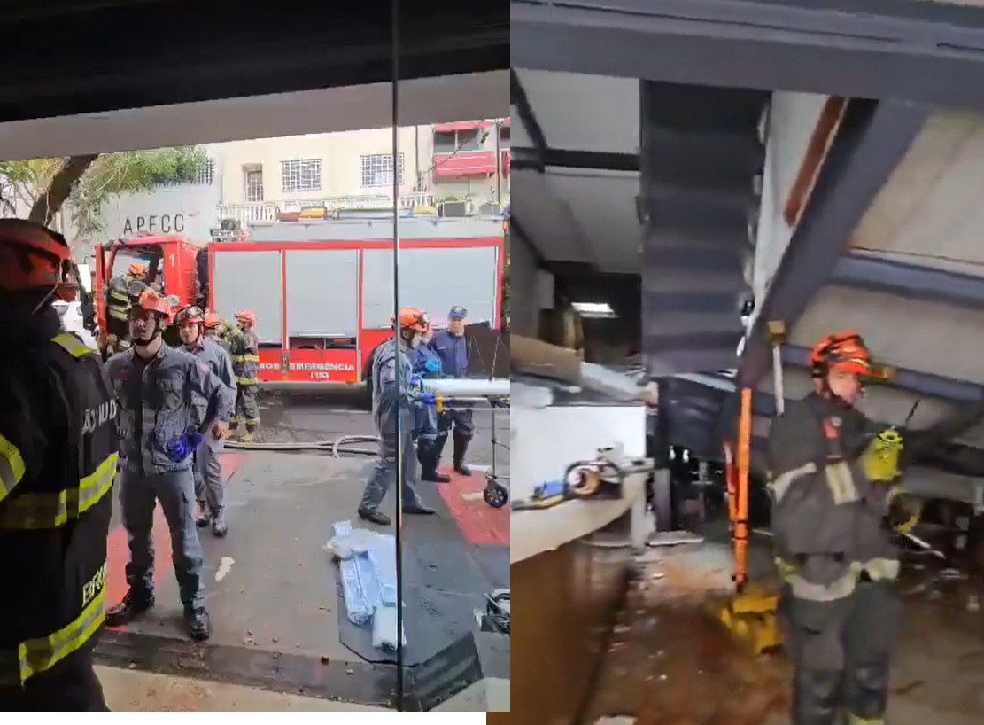 Bombeiros descartam explosão em desabamento de restaurante em SP