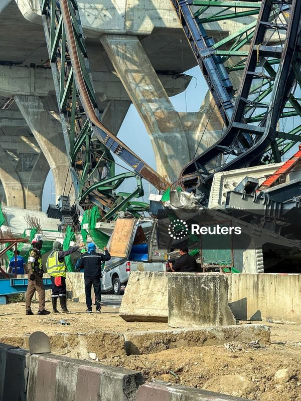 Duas pessoas morrem após desabamento de outro guindaste na Tailândia
