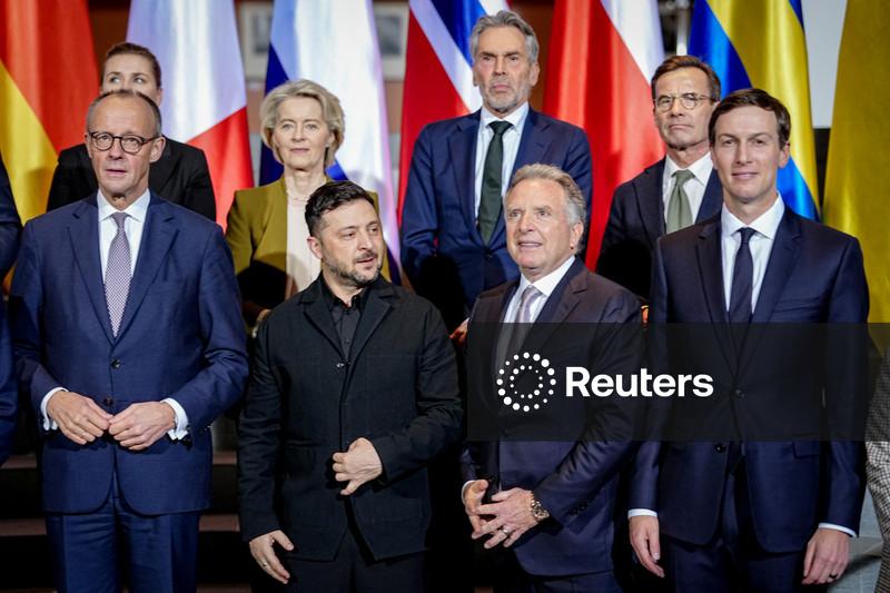 Líderes europeus prometem apoio a Zelenskiy, da Ucrânia, após reunião em Berlim