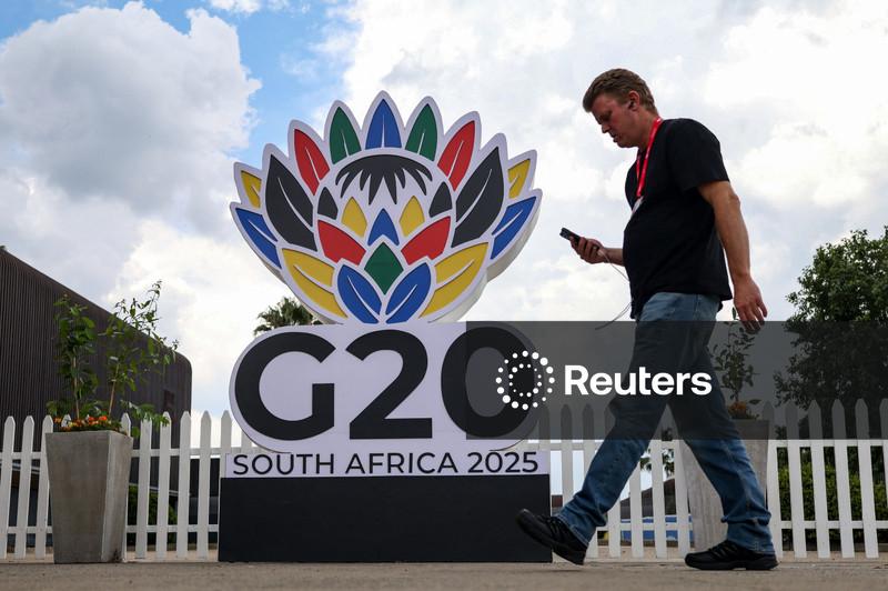 Enviados do G20 concordam com minuta da declaração dos líderes em cúpula sem participação dos EUA, dizem fontes