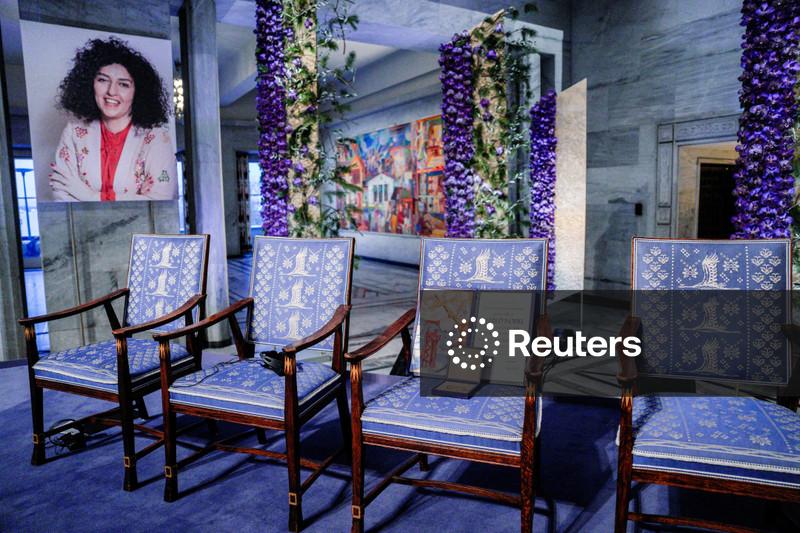 Iraniana vencedora do Nobel foi hospitalizada duas vezes após "prisão violenta", diz família