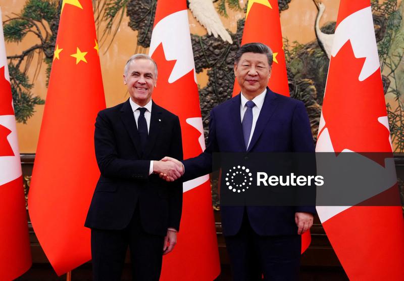 Canadá e China reduzem tarifas de veículos elétricos e canola em retomada dos laços