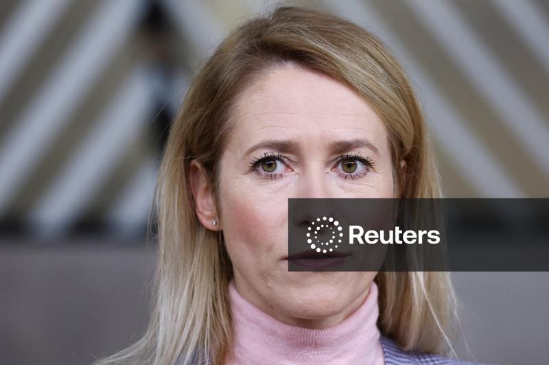 Kaja Kallas em Bruxelas