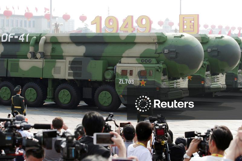 China provavelmente armou mais de 100 mísseis balísticos intercontinentais, diz Pentágono