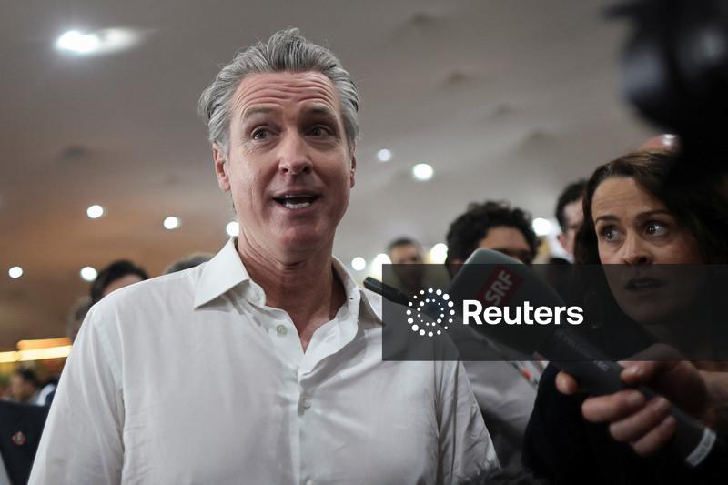 Newsom chega a Belém para garantir que Califórnia é um "parceiro confiável" em relação ao clima
