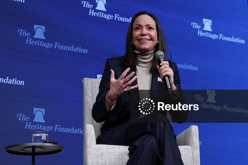 Machado confia em transição ordenada na Venezuela e em eventuais eleições