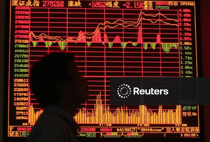 Índice de Xangai sobe pela oitava sessão, mais longa sequência de ganhos desde abril