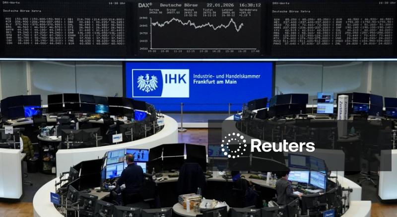 Índice STOXX 600 atinge recorde com alta de ações de energia e papéis de tecnologia e finanças caem