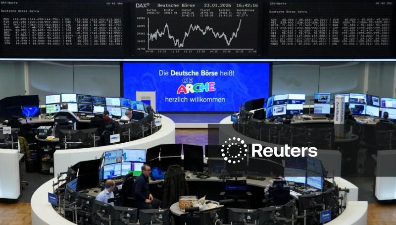 Índice STOXX 600 marca recorde após Suprema Corte dos EUA derrubar tarifas de Trump
