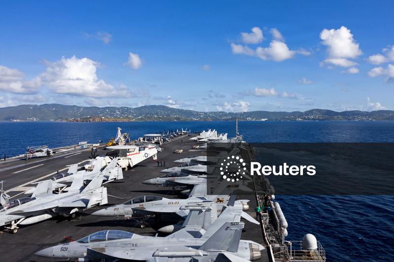 Pentágono vai transferir porta-aviões do Caribe para Oriente Médio, dizem autoridades