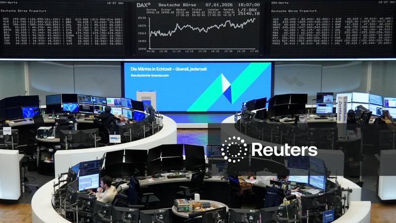 Ações europeias fecham em máxima recorde com salto da Glencore por interesse da Rio Tinto
