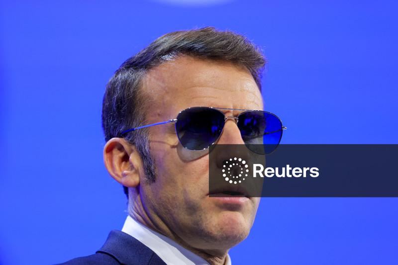 Macron fala em Davos sobre "mudança para mundo sem regras"