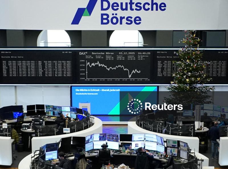 Setores industrial e automobilística impulsionam ações europeias no fechamento