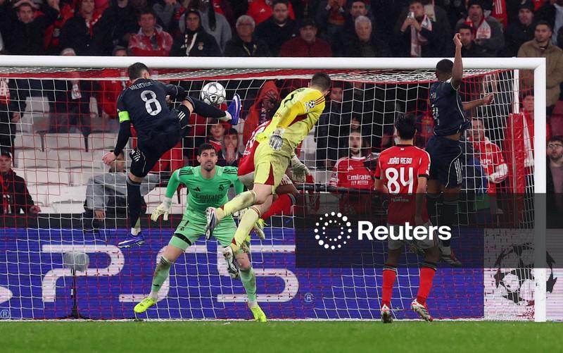 Real Madrid terá revanche contra o Benfica em playoffs da Liga dos Campeões