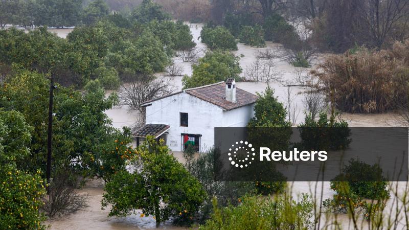 Homem morre e mulher está desaparecida após tempestade Leonardo atingir Espanha e Portugal