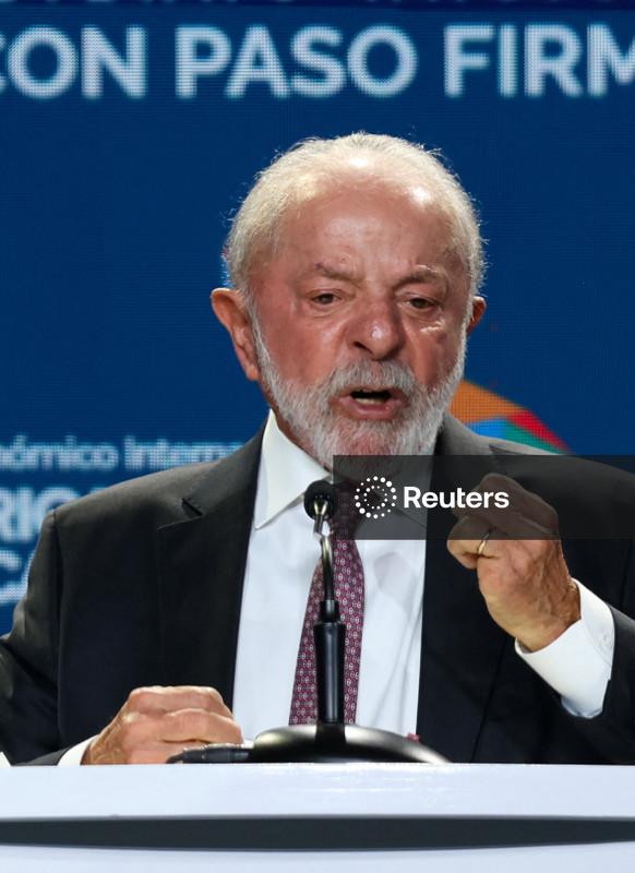 Lula diz ser grato pela "parceria exitosa" do Brasil com a China