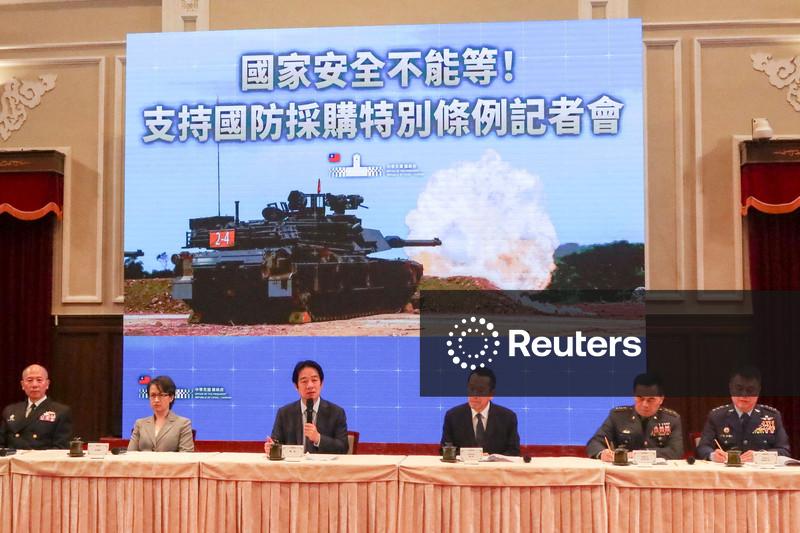 Taiwan diz que atraso no orçamento coloca em risco linha de defesa contra China