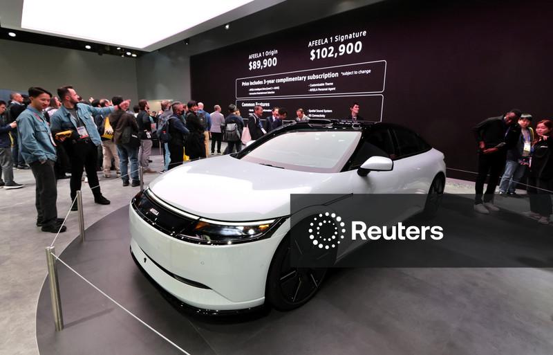 Sony Honda Mobility revela protótipo de carro elétrico na CES