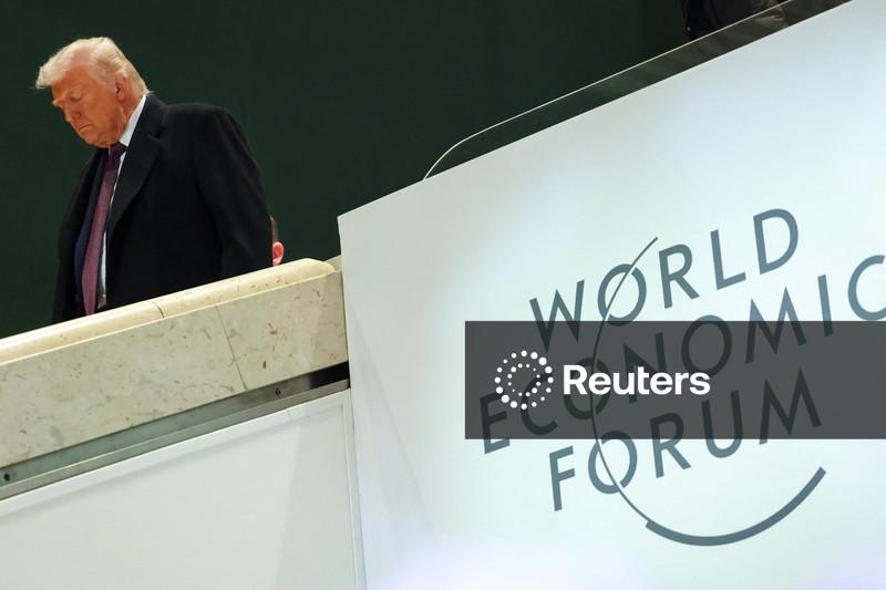 Medo e resignação se misturam em Davos enquanto Trump domina agenda do Fórum Econômico Mundial
