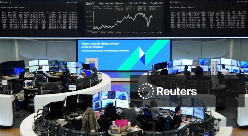 Índice STOXX 600 fecha em máxima recorde