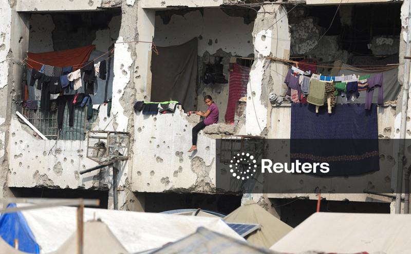 Tempestades em Gaza causam inundações e mais sofrimento em acampamentos de barracas