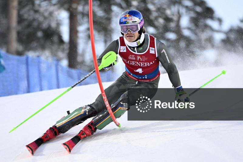 Pinheiro Braathen dá ao Brasil primeira vitória em etapa da Copa do Mundo de Esqui Alpino