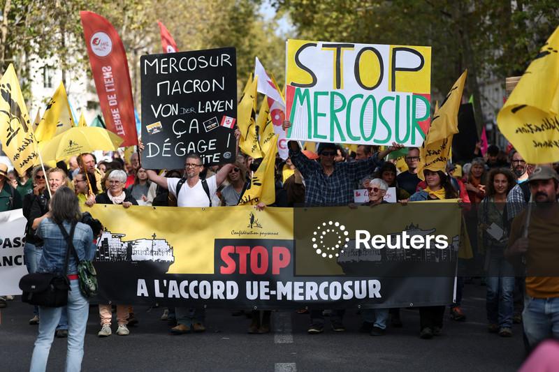 Acordo entre UE e Mercosul ainda precisa de ajustes para ser aceitável para França, diz governo