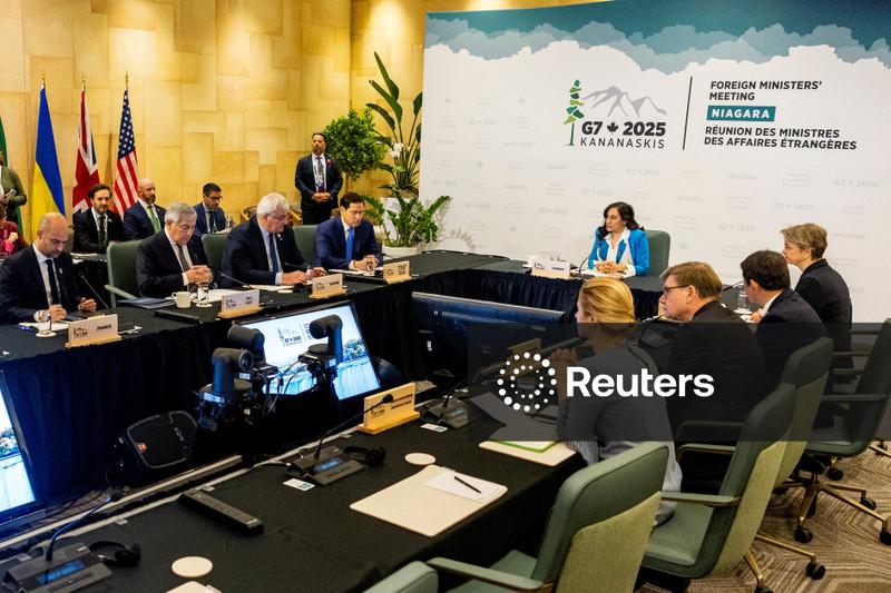 Chanceleres do G7 ponderam sobre como fazer com que Rússia participe de negociações de paz sobre Ucrânia