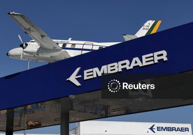 Carteira de encomendas da Embraer bate recorde a US$31,6 bi em 2025