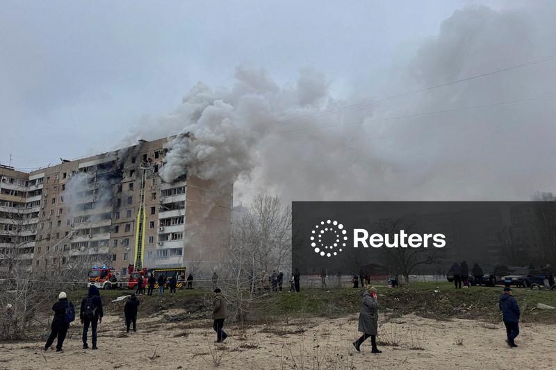 Ataque russo em Zaporizhzhia, na Ucrânia, deixa 26 feridos, diz governador