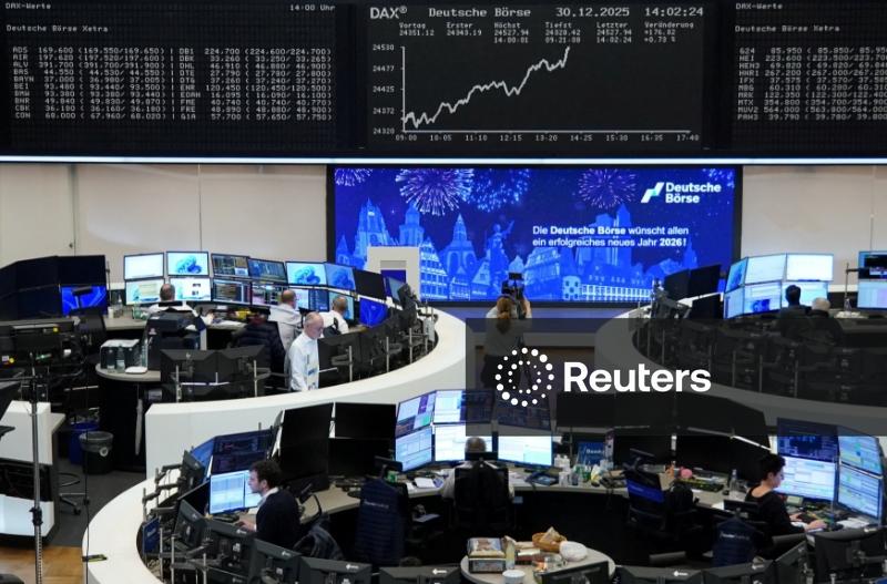 Índice STOXX ultrapassa 600 pontos pela 1ª vez, conforme ataques na Venezuela impulsionam ações de defesa