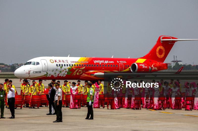 Companhia aérea vietnamita Vietjet retomará uso de aviões COMAC de fabricação chinesa, dizem fontes