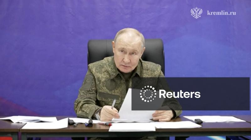 Putin diz que captura de Pokrovsk permitirá que militares avancem ainda mais