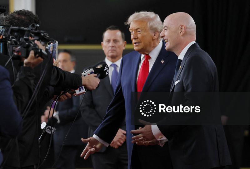 No sorteio da Copa do Mundo de 2026, o vencedor é ... Donald Trump